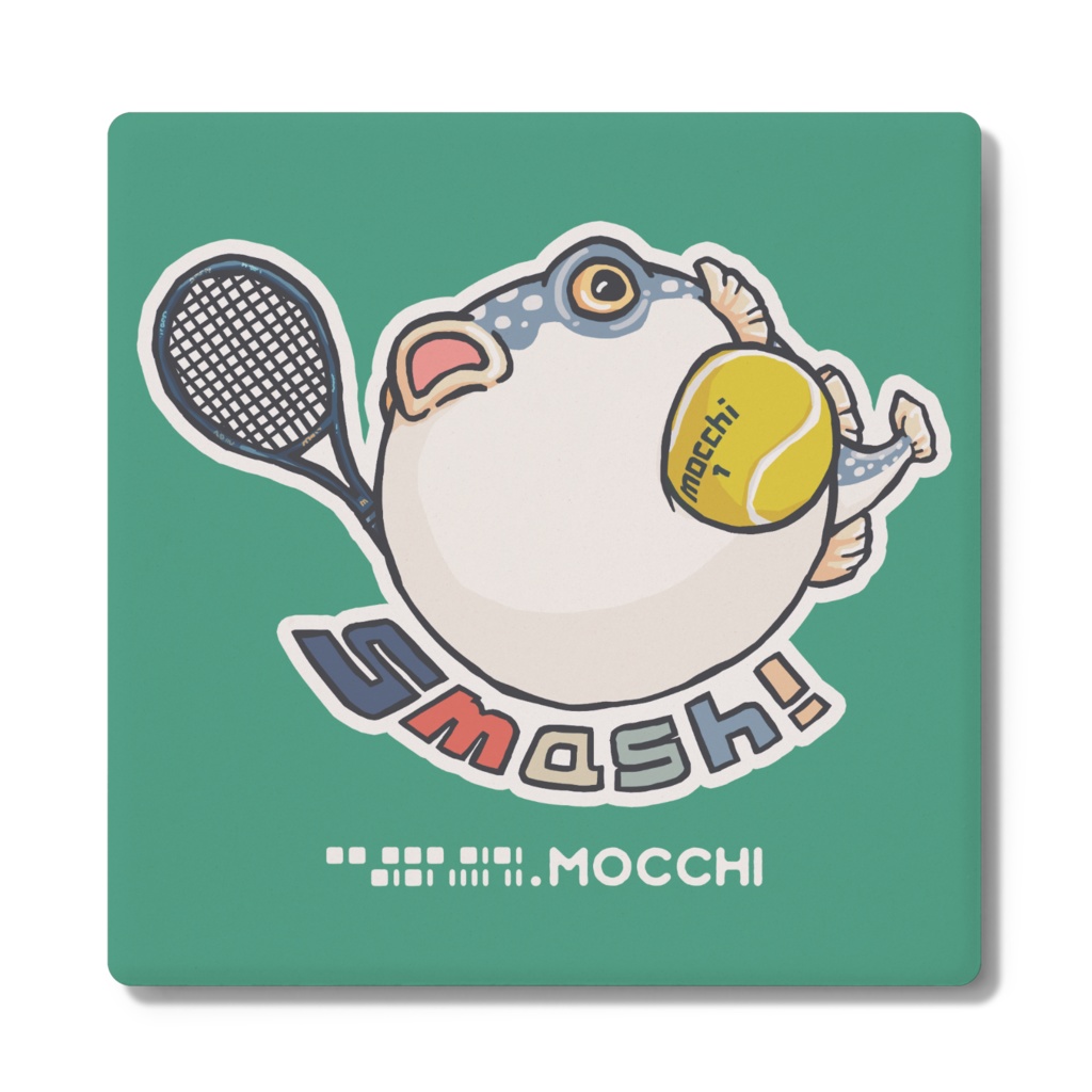 ふぐっ(テニス) コースター