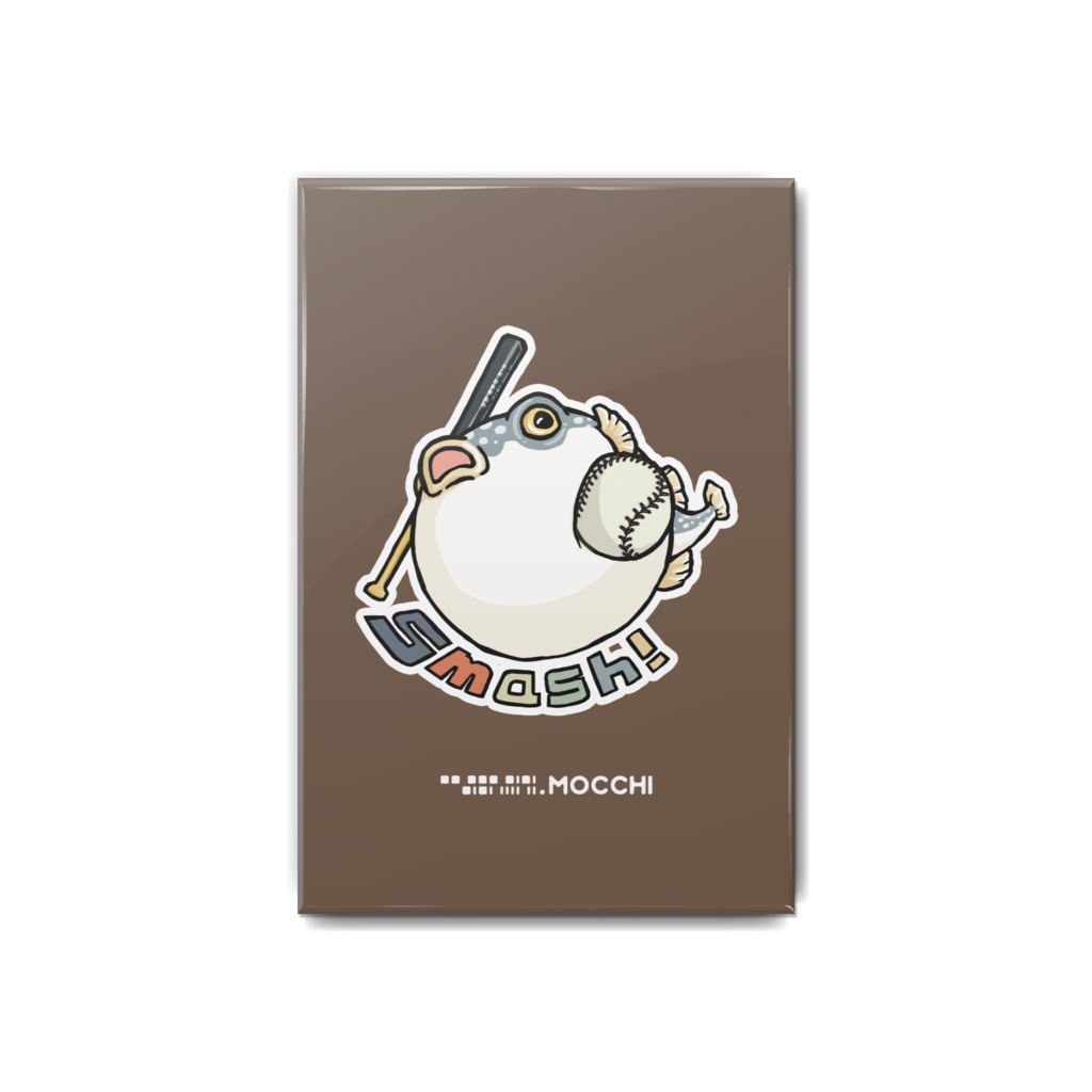 ふぐっ(野球) 缶バッジ