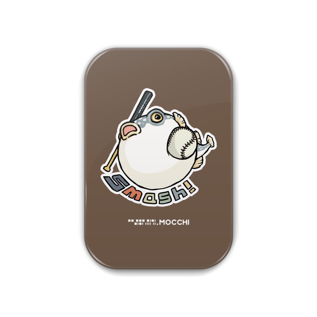 ふぐっ(野球) 缶バッジ