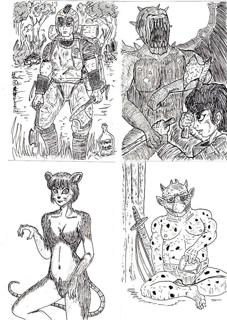 M!M! 恵那ケミカルワールド イラスト集その壱!