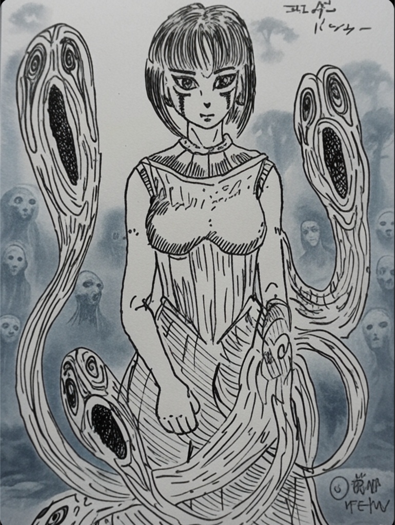 M！M!　恵那ケミカルワールド　AI化イラスト集1