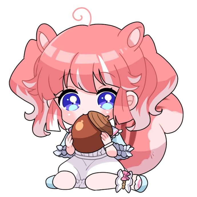 リスあんこちゃんアクリルキーホルダー