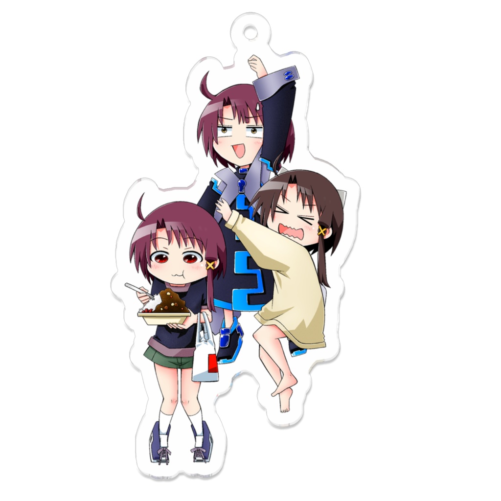 lain'sアクリルキーホルダー