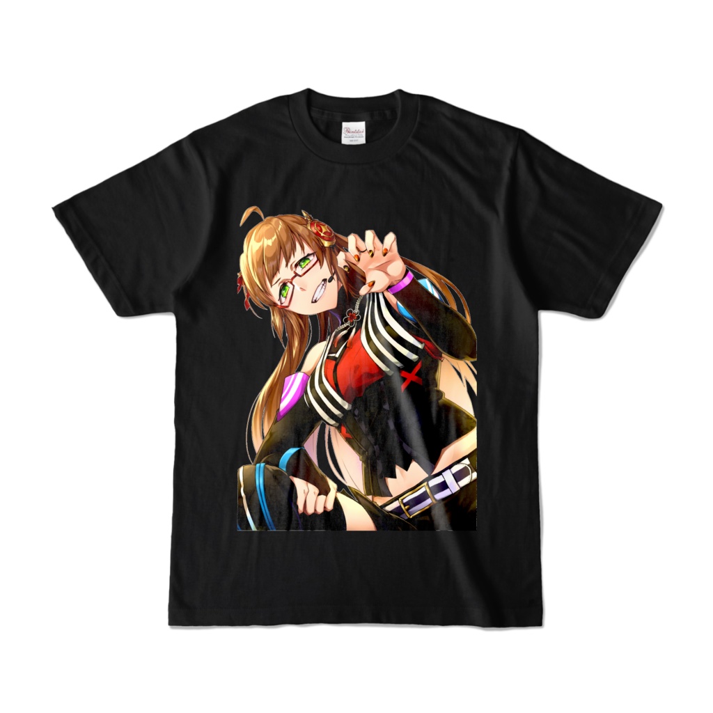 【5周年記念】来祝ろなブラックTシャツ