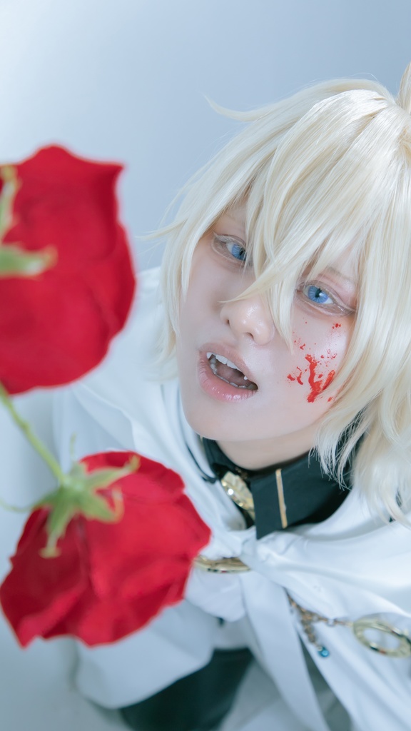 百夜ミカエラ　コスプレポストカード（両面　縦A柄）