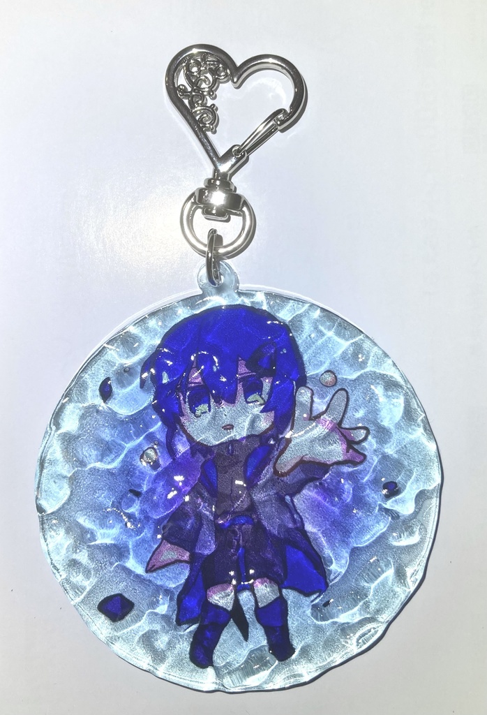 水面アクリルキーホルダー・ユイ