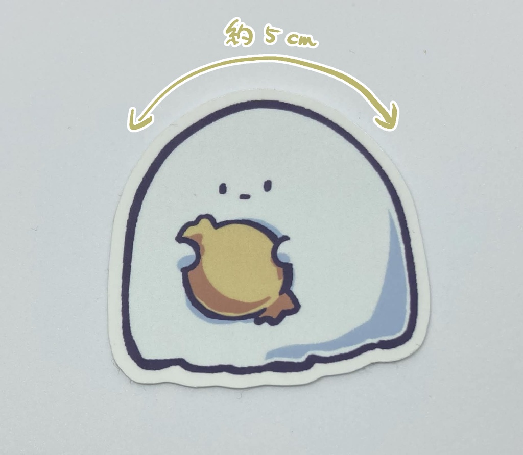 おばけちゃんステッカー