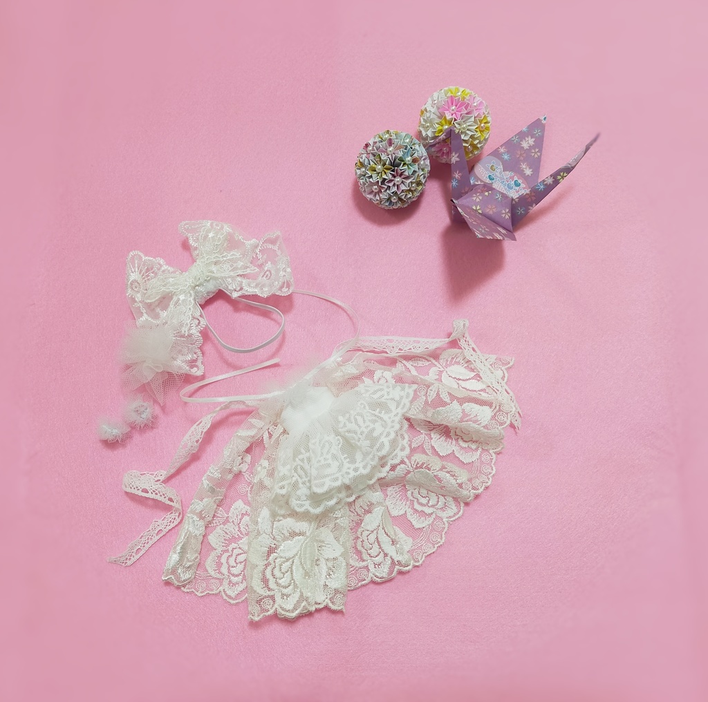 うさぎの立派なモフモフドレス