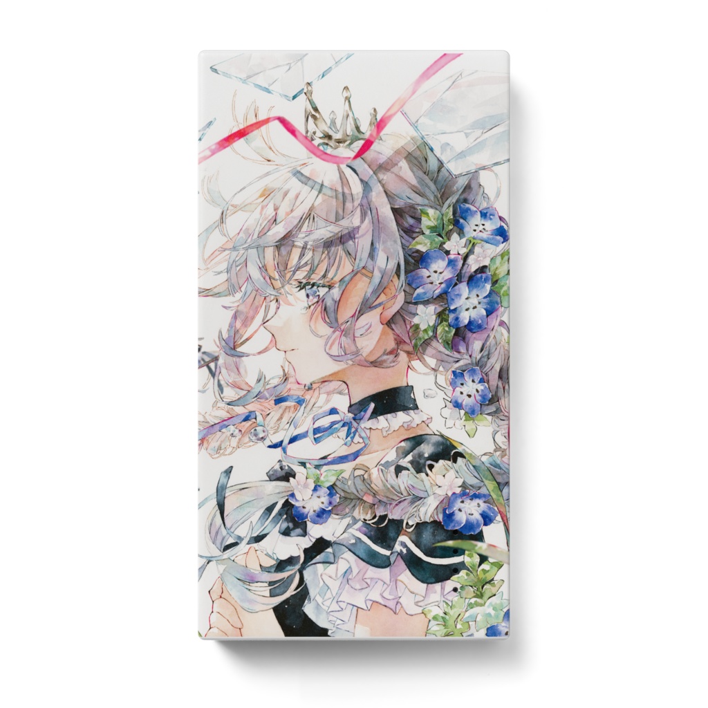 モバイルバッテリー　Nemophila