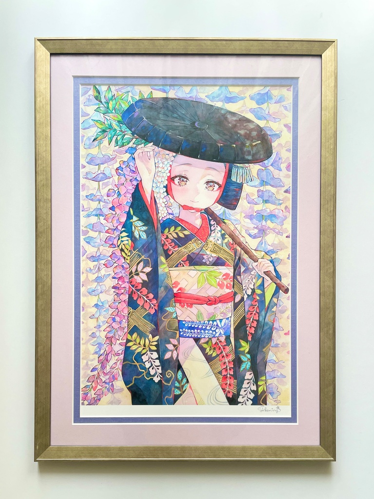 【特装版】額装複製原画「藤の精」