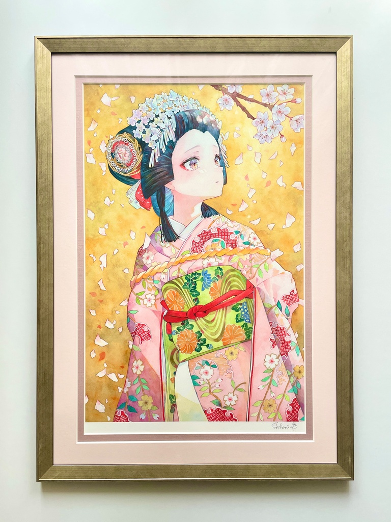 【特装版】額装複製原画「雪姫」