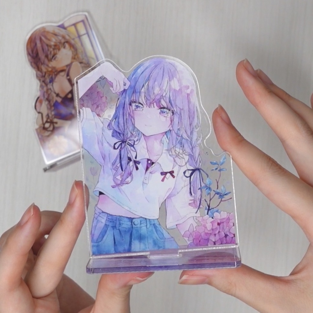 【自家通販】アクリルスタンド『雨色デュオ』