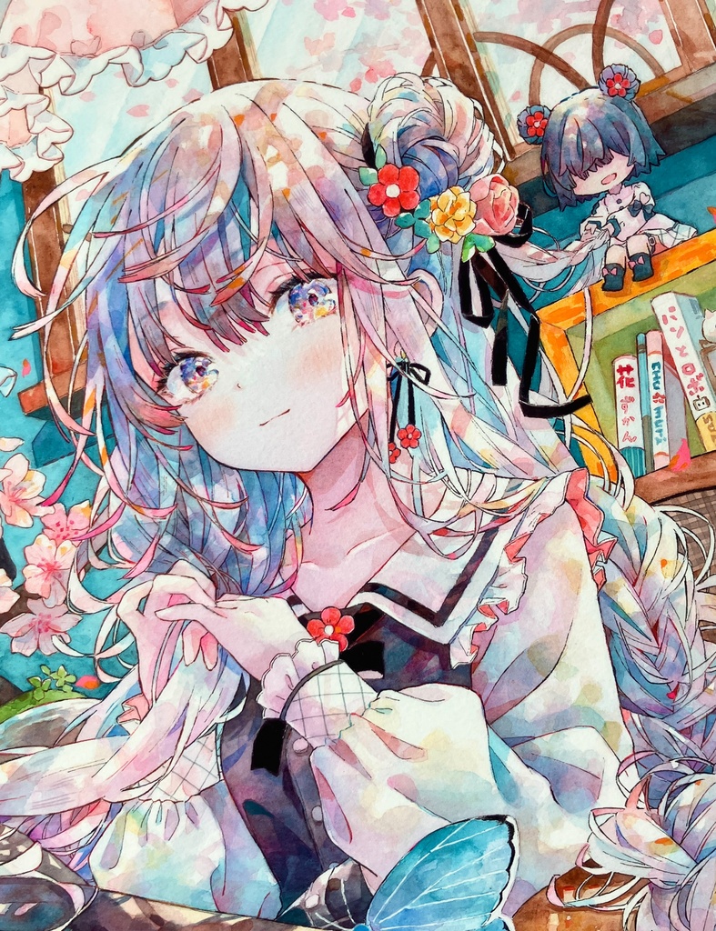額装複製原画「花結 -HANAYUI-」