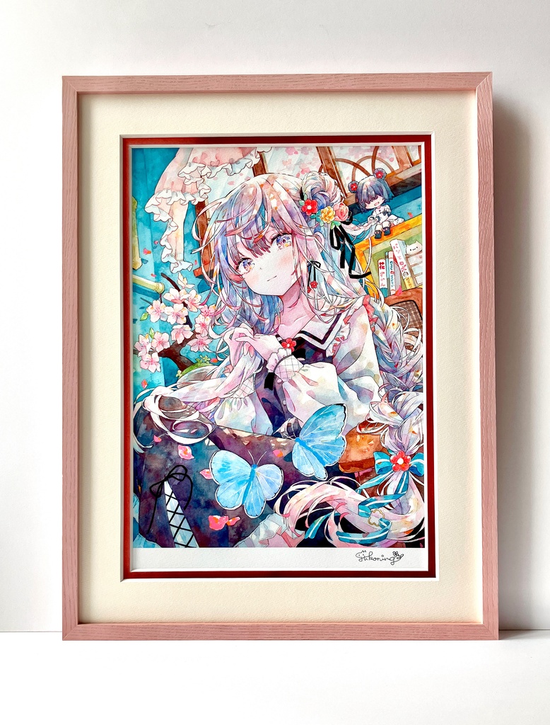 額装複製原画「花結 -HANAYUI-」