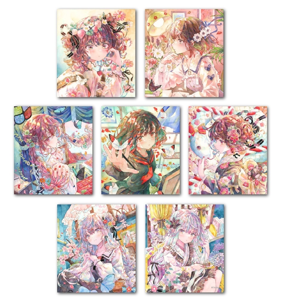 【自家通販】ミニ色紙 (ブラインド販売)