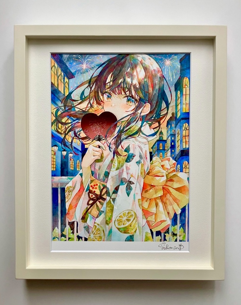 額装複製原画『はじける。』