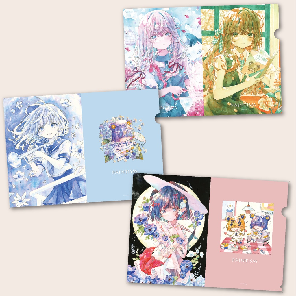 【自家通販】クリアファイル3種セット