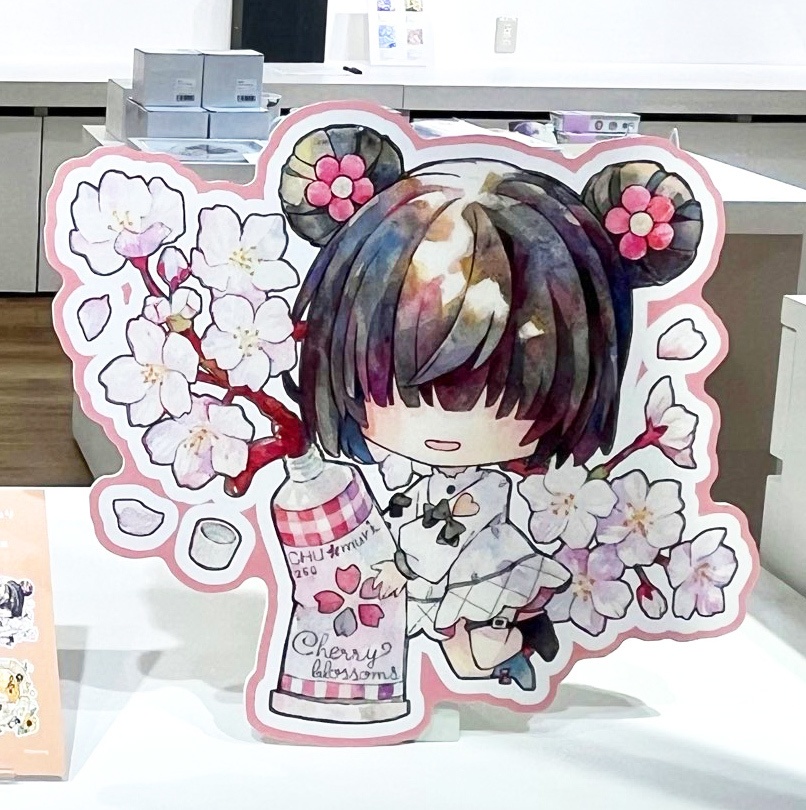 【限定1点】ちゅむりパネル ピンクちゅむり (直筆サイン入り)