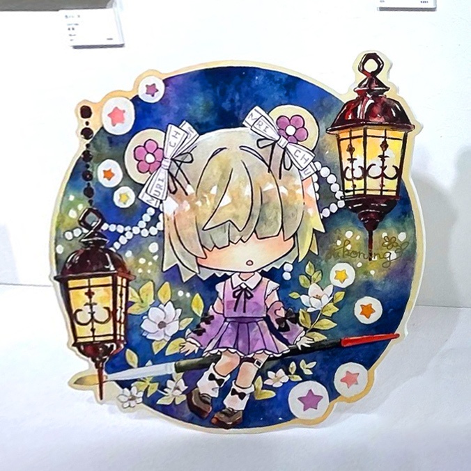 【限定1点】ちゅむりパネル ねじまくちゅむり (直筆サイン入り)