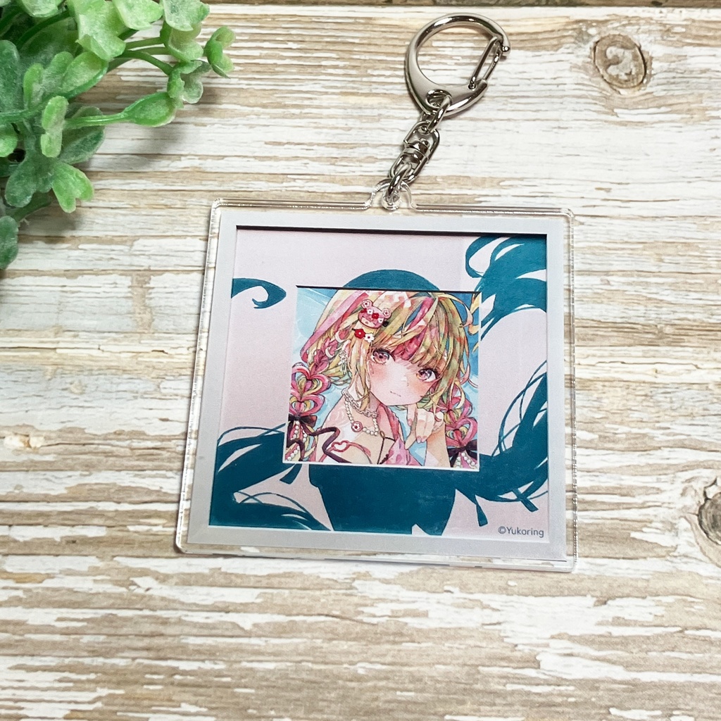 【自家通販】額装アクキー「Mad Mat Op.2」