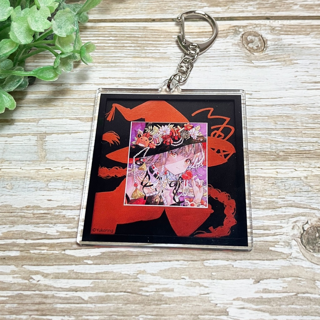 【自家通販】額装アクキー「Mad Mat Op.3」