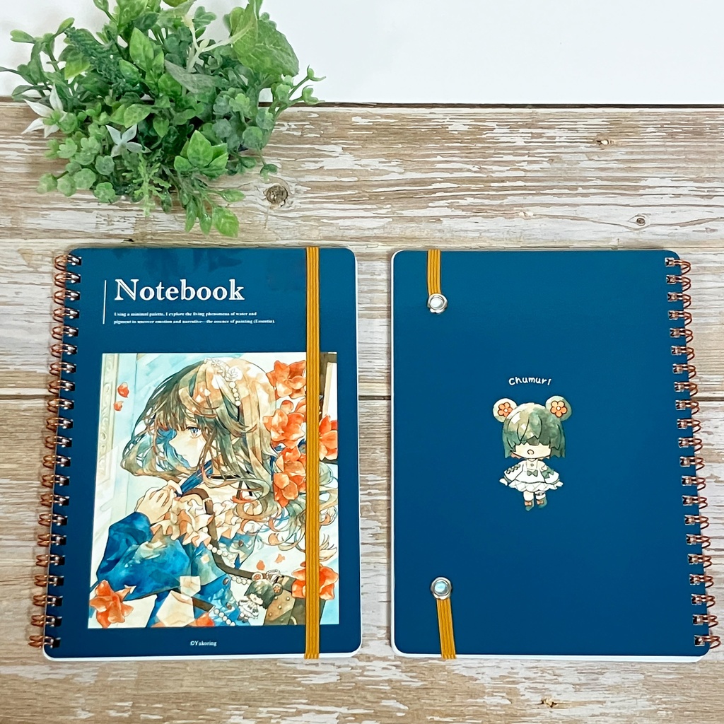 【自家通販】リングノート「階下にさまよう」