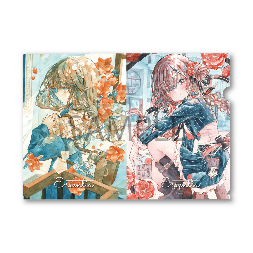 【自家通販】A4クリアファイル3種セット「Esssentia」