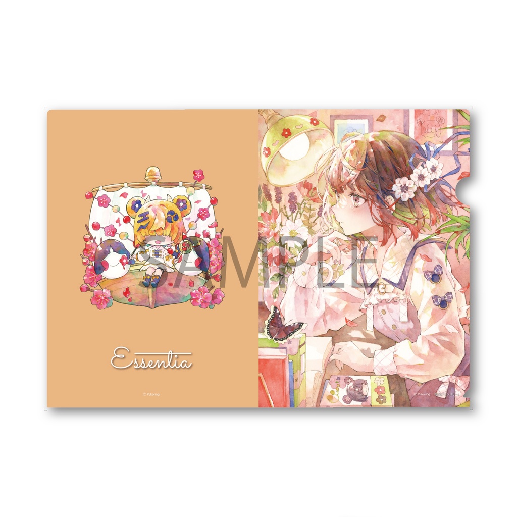 【自家通販】A4クリアファイル3種セット「Esssentia」