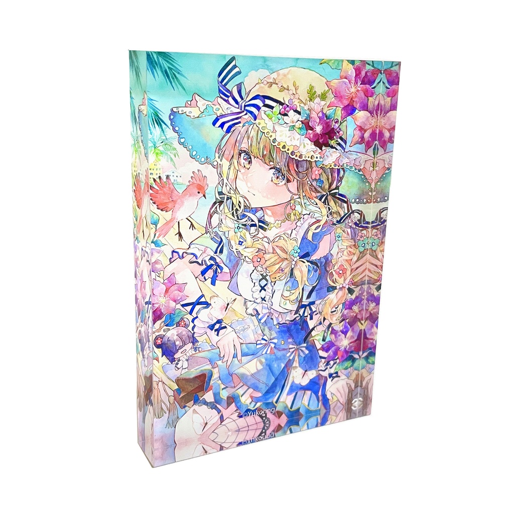 【自家通販】【追加製作】アクリルブロック / おかえり