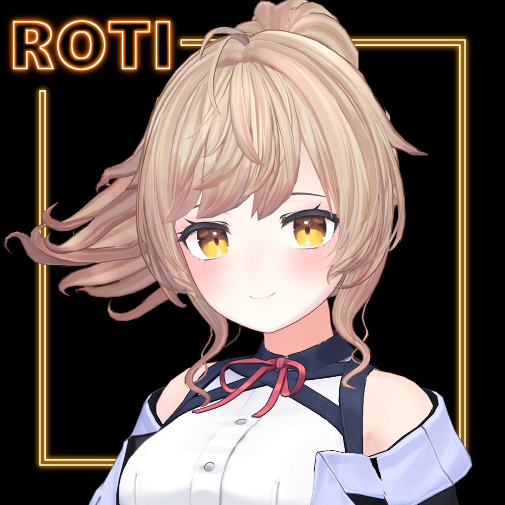 短いポニーテ-Roti 【VRC用】 