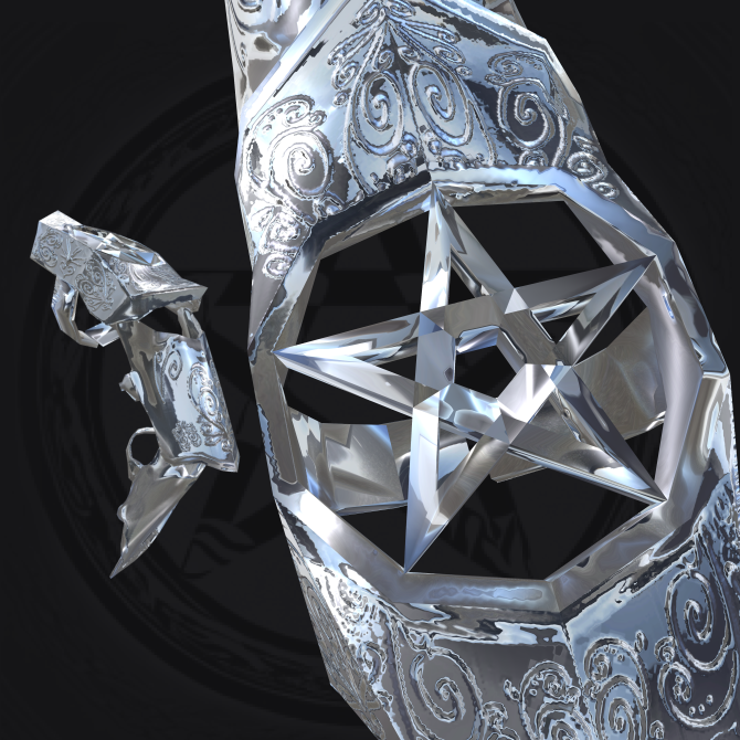 【VRChat】五芒星 アーマーリング Armour Ring Pentagram - TRISTA - BOOTH