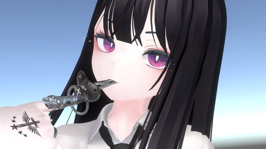 【VRCHAT】おしゃぶり型仕込みナイフ Oshabringer