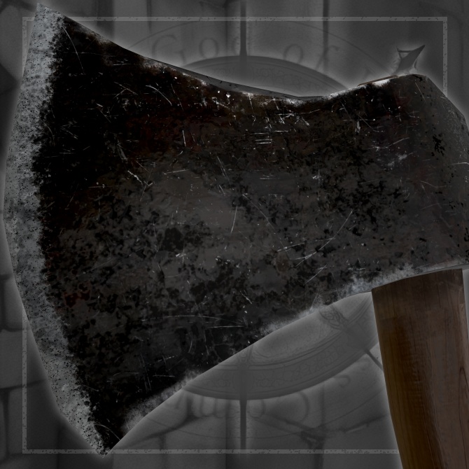 【オリジナル3Dモデル】Tri Ax 【投げれる斧】VRChat想定 パーティクルやギミック付き