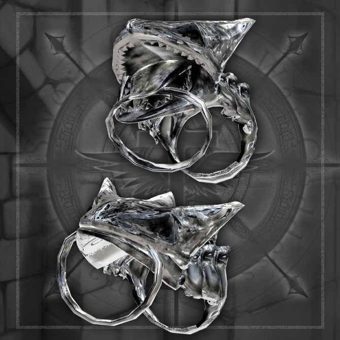 【VRChat】ドラゴン アーマーリング Armour Ring Dragon