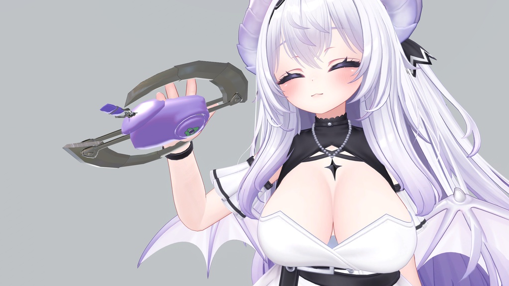 【オリジナル3Dモデル】Personal Alarm Blade -防犯ブザー ブレード-【手裏剣】VRChat想定 パーティクルやギミック付き 隠し武器 仕込み武器