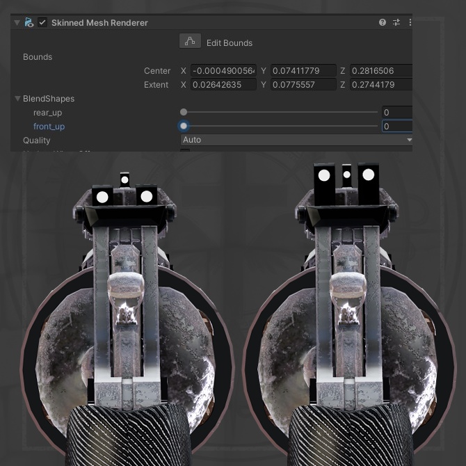 【オリジナル3Dモデル】Seeker -シーカー-【魔法銃】VRChat想定 パーティクルやギミック付き 銃 リボルバー 魔法