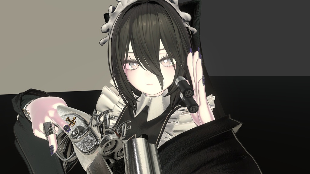 【オリジナル3Dモデル】Avenger Nadir -アベンジャーネイディア-【ダブルバレルショットガン】VRChat想定 パーティクルやギミック付き ダブルバレル ショットガン 中折式 水平二連 散弾銃 魔法銃