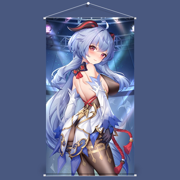 Genshin Impact 原神 甘雨 タペストリー (50*90 CM)