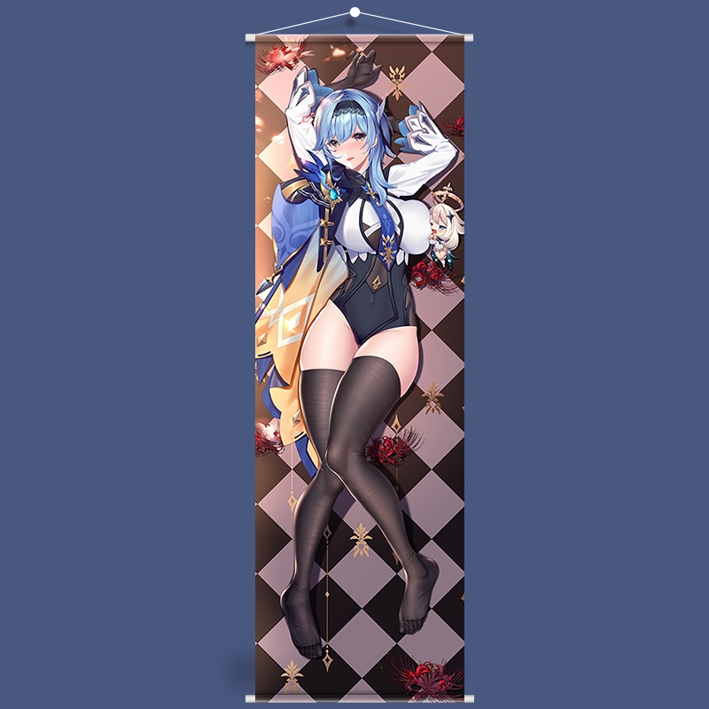 Genshin Impact 原神 优菈 エウルア eula タペストリー (50*160 CM)