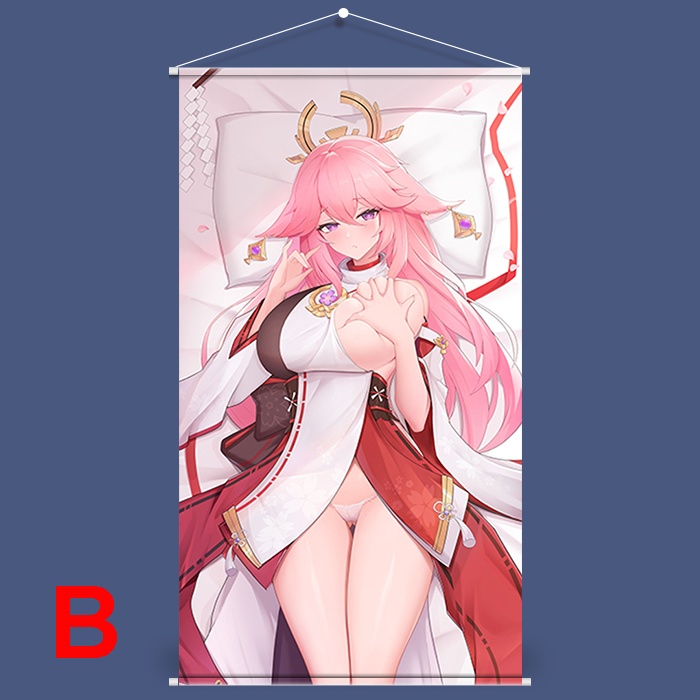 Genshin Impact 原神 八重神子 タペストリー