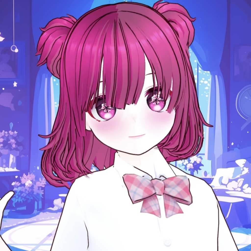 【Free VRoid model】ちえり(汎用)【VRM】