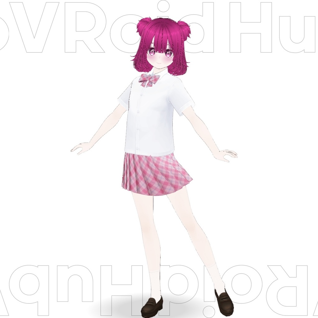 【Free VRoid model】ちえり(汎用)【VRM】