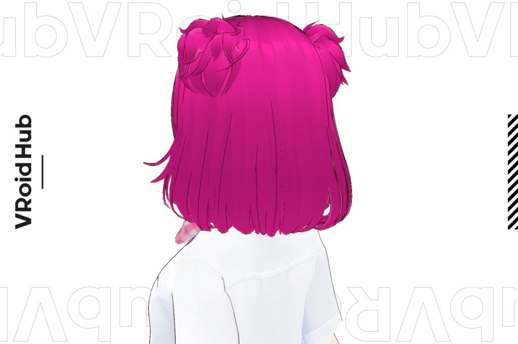 【Free VRoid model】ちえり(汎用)【VRM】