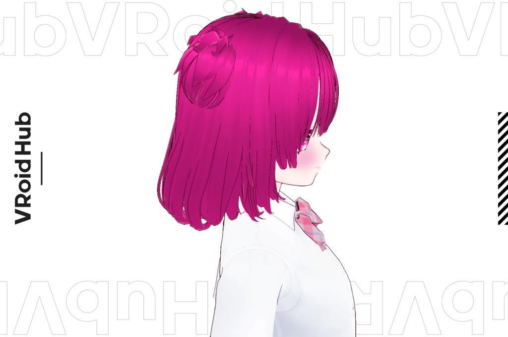 【Free VRoid model】ちえり(汎用)【VRM】