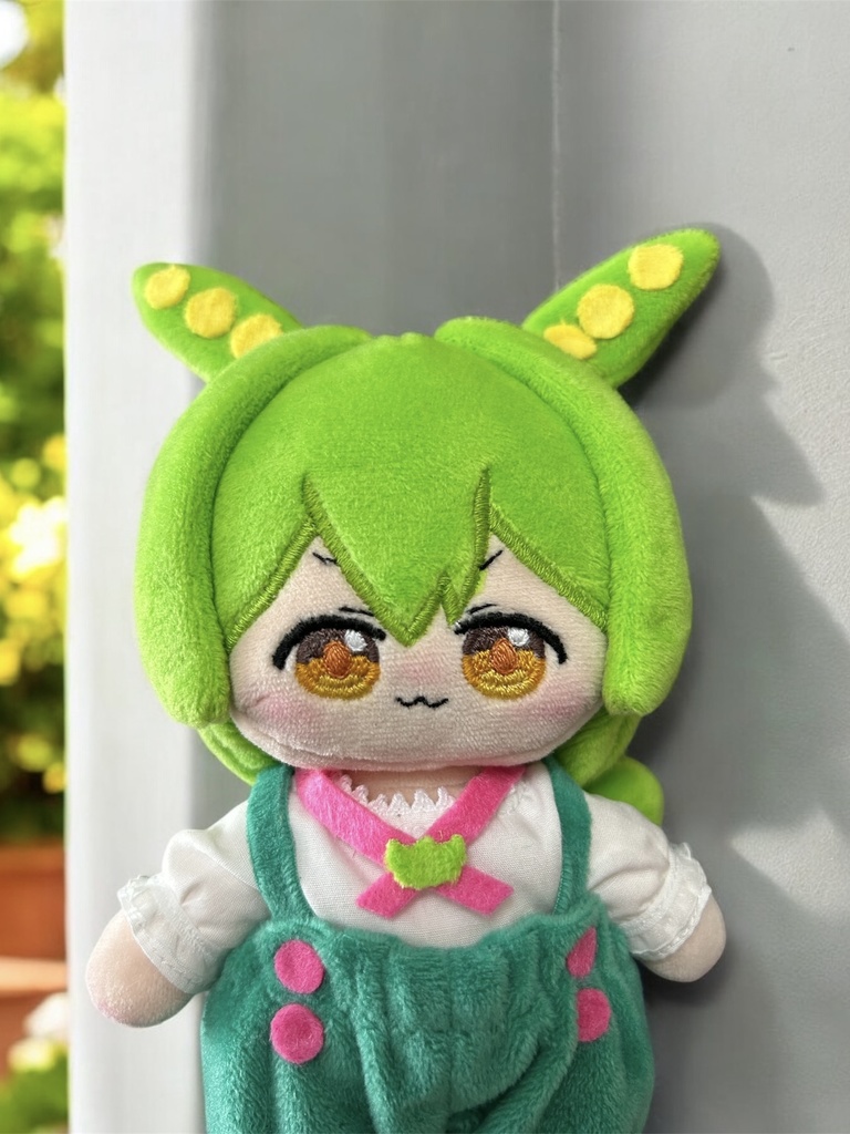 ずんだもんぬいぐるみ(手縫い)