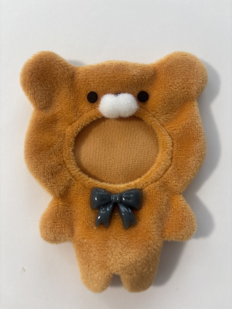 8cmぬい 着ぐるみ クマ(キャメル色)※着用ぬいサイズ諸注意あり