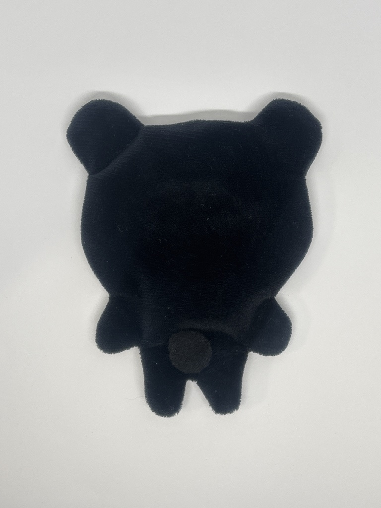 8cmぬい用着ぐるみ 黒クマ(着用ぬいサイズ諸注意あり)