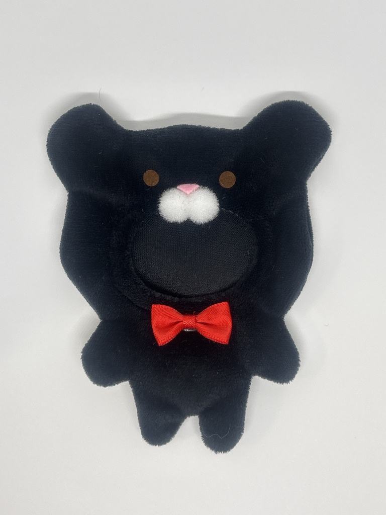 8cmぬい用着ぐるみ 黒クマ(着用ぬいサイズ諸注意あり)