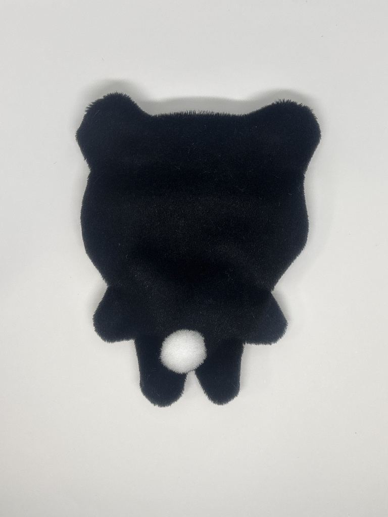 8cmぬい用着ぐるみ 黒クマ(着用ぬいサイズ諸注意あり)