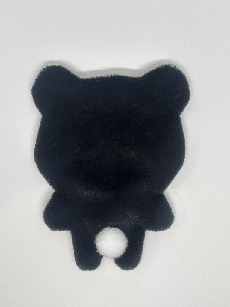 8cmぬい用着ぐるみ 黒クマ(着用ぬいサイズ諸注意あり)